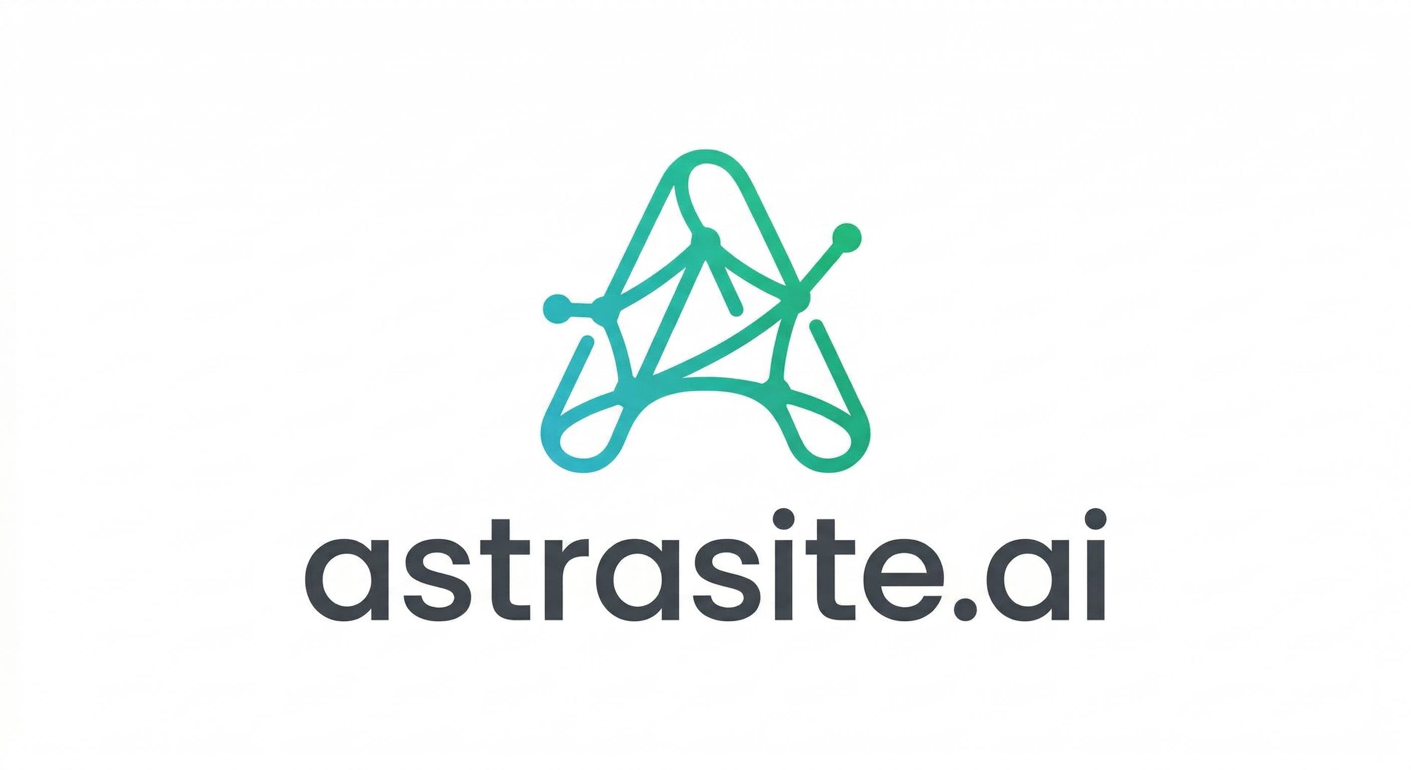 AstraSite logo on dark background